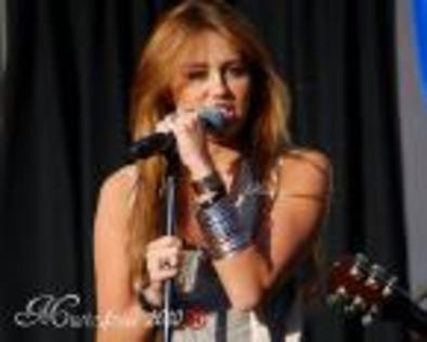 1 - Miley Cyrus in concert 2010