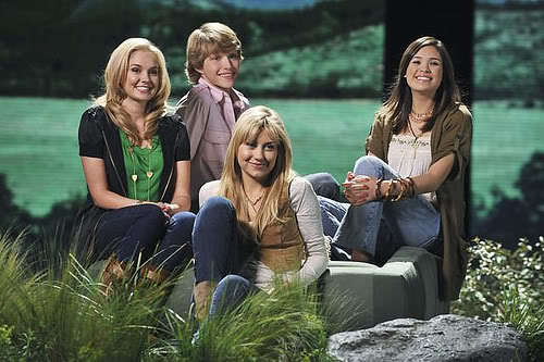 TiffanyAndSterlingAndChelseaAndNico - sterling knight and tiffany thornton