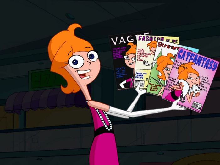 C:Voi aparea in eviste,voi fi celebra si ma vor urmari paparati!!! - Banda desenata cu Phineas si Ferb