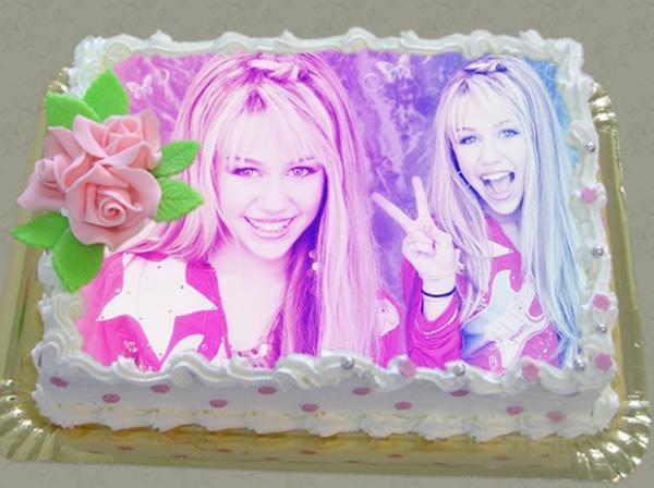 Tort Hannah Montana - Torturi cu desene