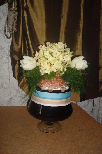 aranjamente masa 013 - Fotografii aranjamente florale pentru nunta