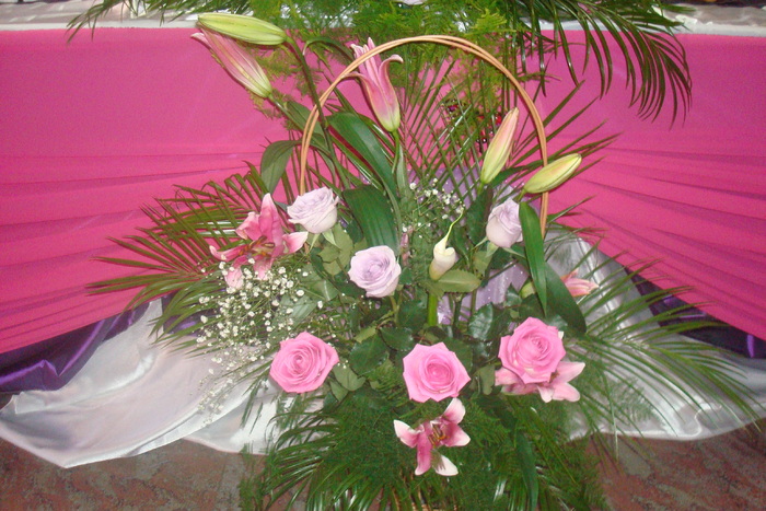 nunti 019 - Fotografii aranjamente florale pentru nunta