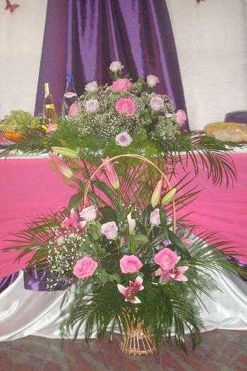 nunti 031 - Fotografii aranjamente florale pentru nunta