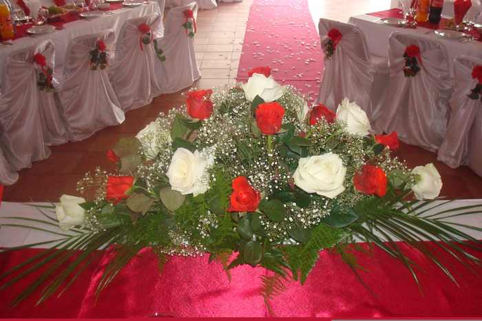 nunti 091 - Fotografii aranjamente florale pentru nunta