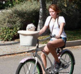  - club miley-miley cu bicicleta