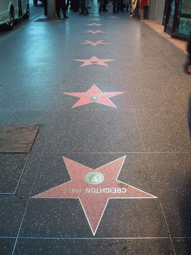 Stelele vedetelor de la Hollywood - Hollywood
