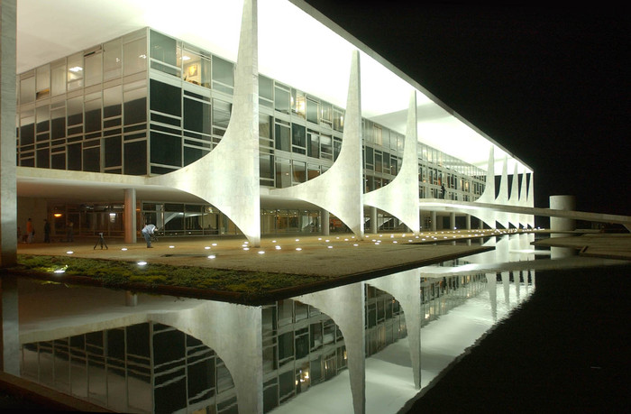 Palacio do Planalto din Brasilia,Brazilia - Brazilia