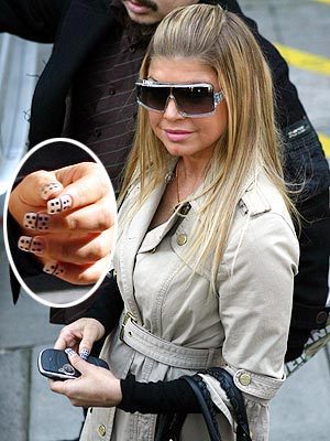 fergie nails - Fergie