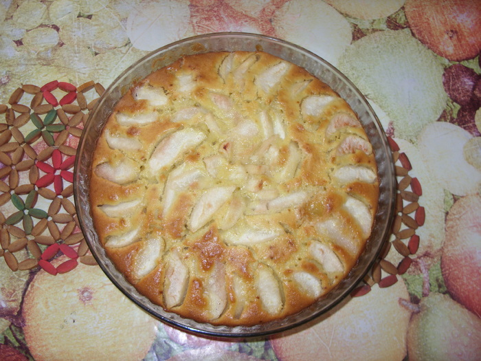 tarta cu pere - CATE CEVA DIN BUCATARIA MEA