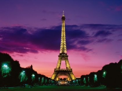 Eiffel_Tower_at_Night_Paris_France - orase