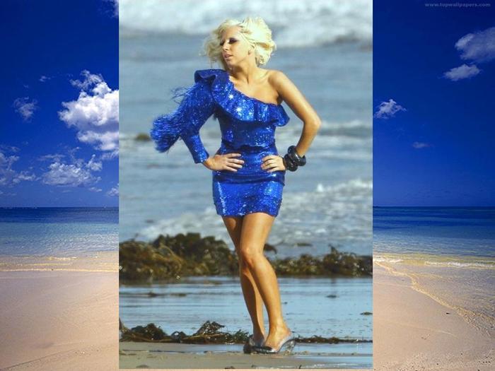 Lady-Gaga-in-blue-on-the-beach-lady-gaga-6584008-1024-768 - Lady Gaga