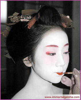 .geisha make up - geisha make up