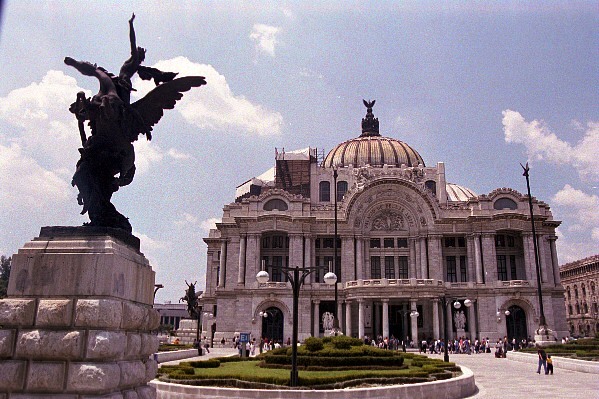 El palacio de bellas artes din Ciudad de Mexico,Mexic2