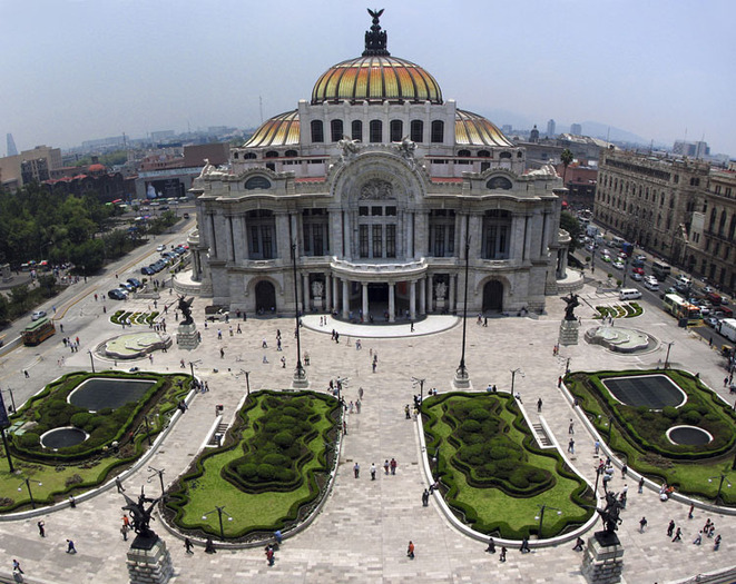 El palacio de bellas artes din Ciudad de Mexico,Mexic3