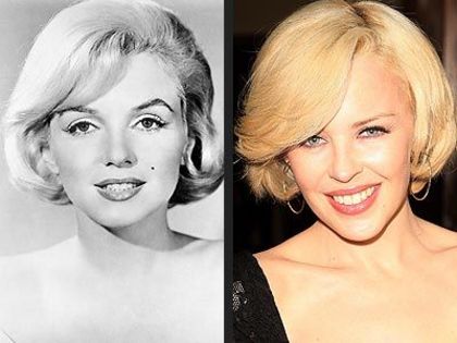 Marilyn Monroe (1960) si Kylie Minogue