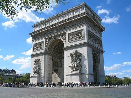 Arcul de triumf din Paris,Franta1