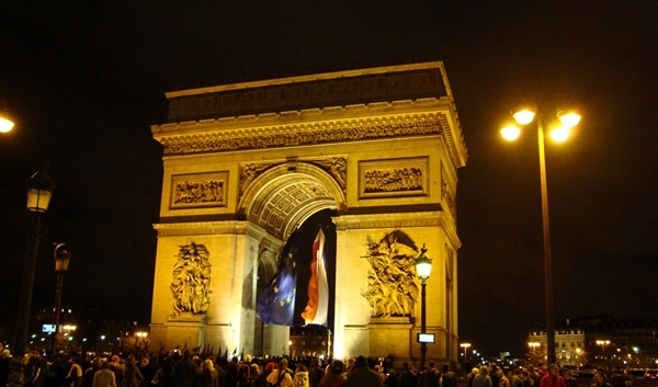 Arcul de triumf din Paris,Franta2