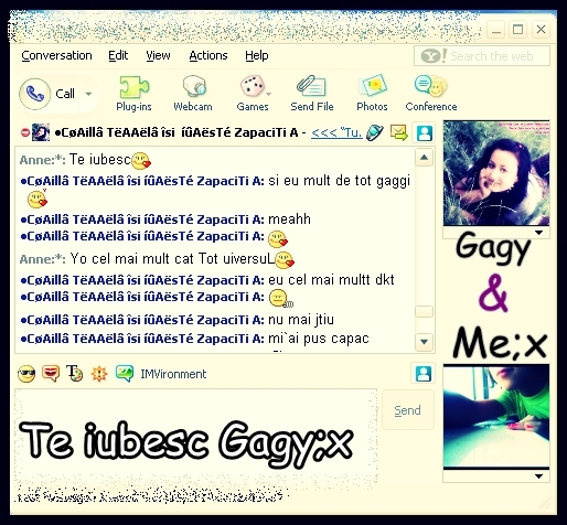 Te iubesc gagyy