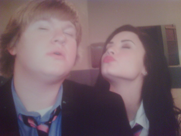 demi-lovato-and-doug-brochu - Demi Lovato rare