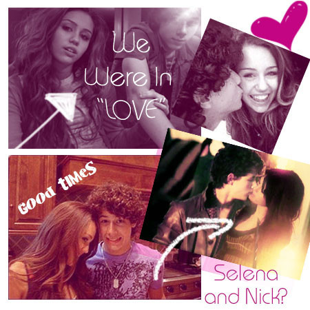 selena si nick in ultima fotografie ?:O - miley si nick