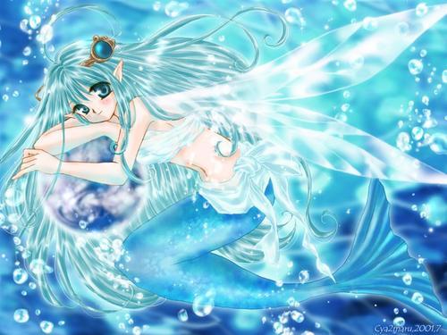 Blue Mermaid (Quailsong)