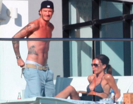  - Victoria si David Beckham in forma maxima