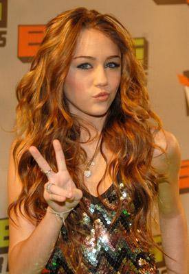 Miley Cyrus-modelul magazinului