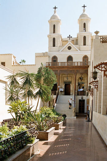 Biserica Suspendata din Cairo,Egipt