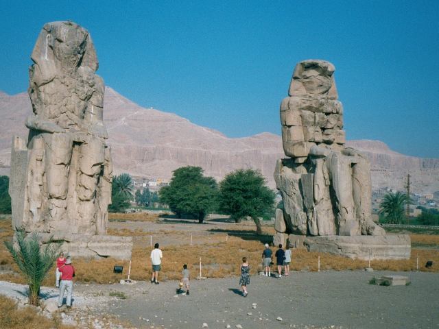 Colosii lui Memnon din Luxor,Egipt - Egipt