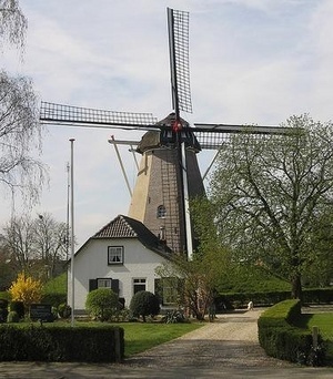 Moara de Vant De Vlijt,Olanda
