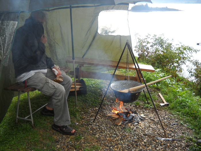 Stau de veghe cu condimentele
