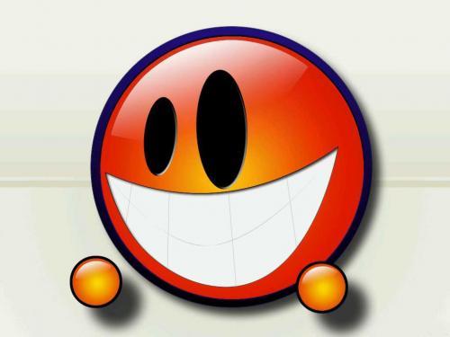 Wallpaper Smile 3D Poze 3D Zambet Larg si Sincer[1] - smiley