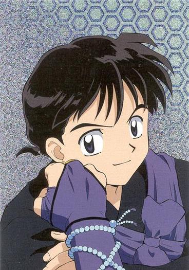 miroku-pose - Inuyasha