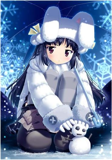 winter - Anime Girls