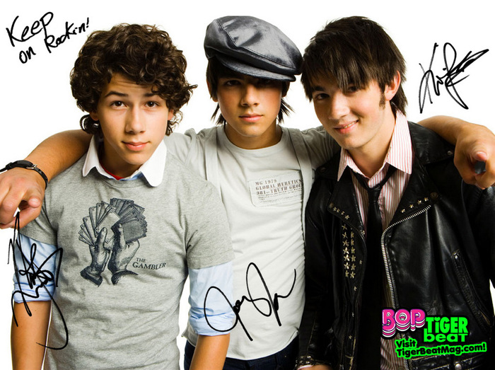 10 poze cu Jonas Brothers - Plate pentru virtualpets