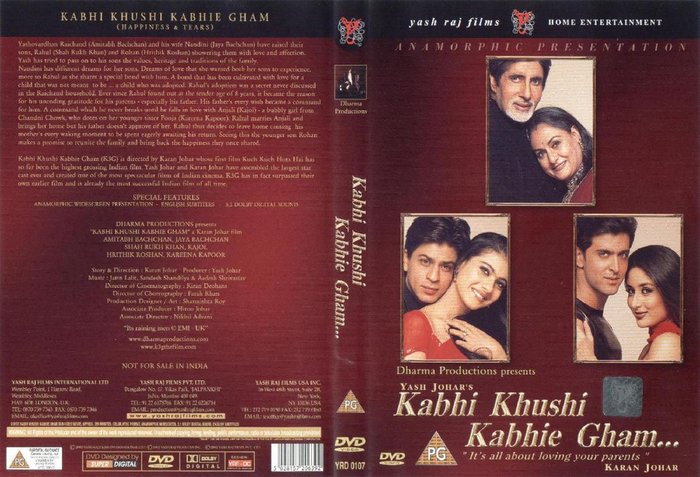 Kabhi khushi kabhie gham-front