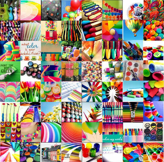 background - Collages Rainbow