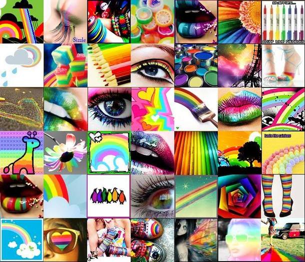grrr - Collages Rainbow