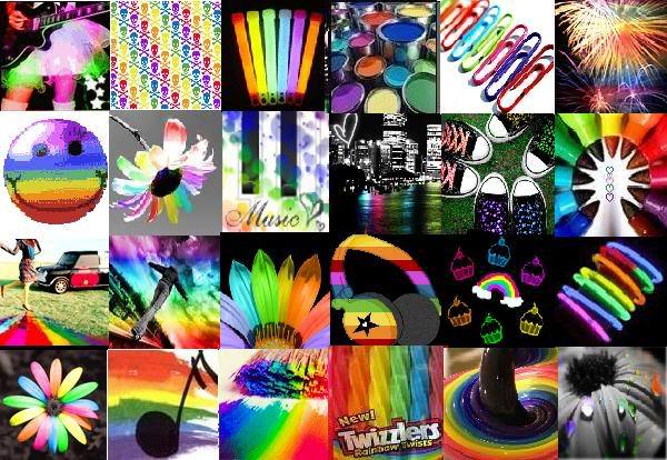rainbowiconcollage - Collages Rainbow