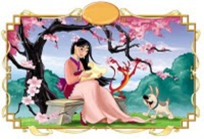 poze cu printese mulan - printesele disney