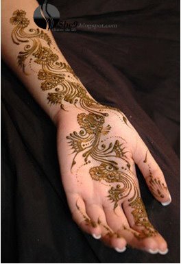 Latest and Beautiful Mehndi Designs  (9)