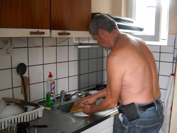 curatenie la locul de "munca" - La Papasa cu rotisorul