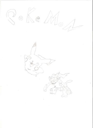 pokemon 001 - desenele mele