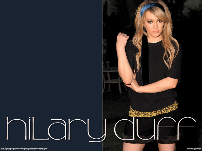 Hilary - Hilary Erhard Duff