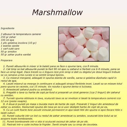 Marshmallow - Ceva dulce