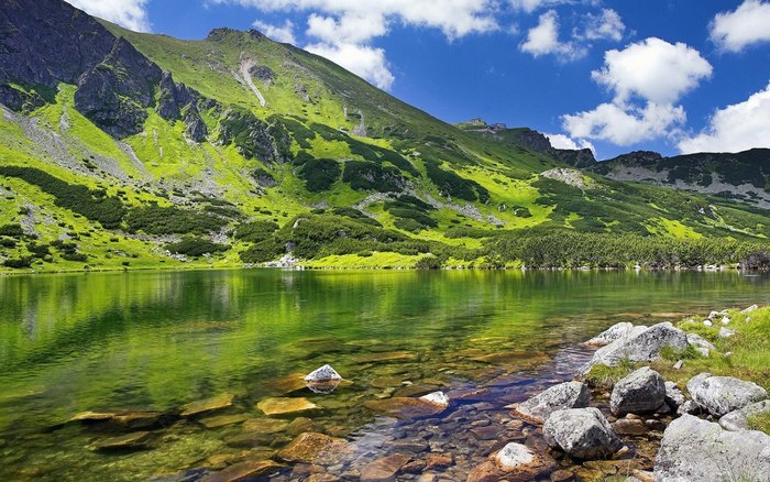 Alpine_Lake_1440 x 900 widescreen - peisaje superbe