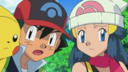 Ash : Nu inteleg prea bine . Dawn : A plecat !! - Poveste Pokemon 3