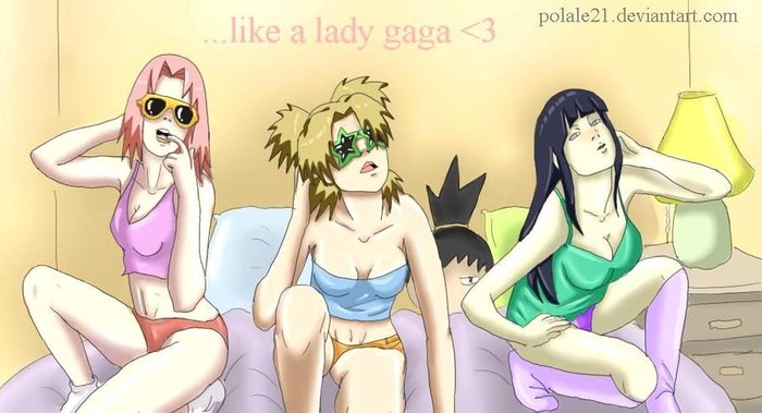 LIKE_A_LADY_GAGA_pijama_by_polale21