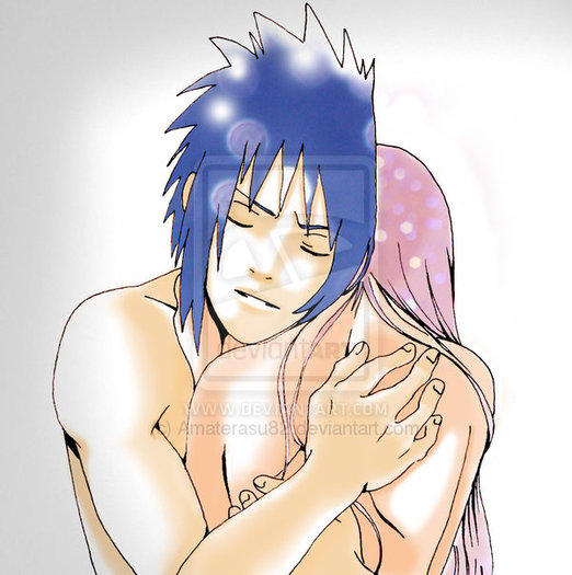 Sasuke_embrace_by_Amaterasu82 - poze noi sasusaku