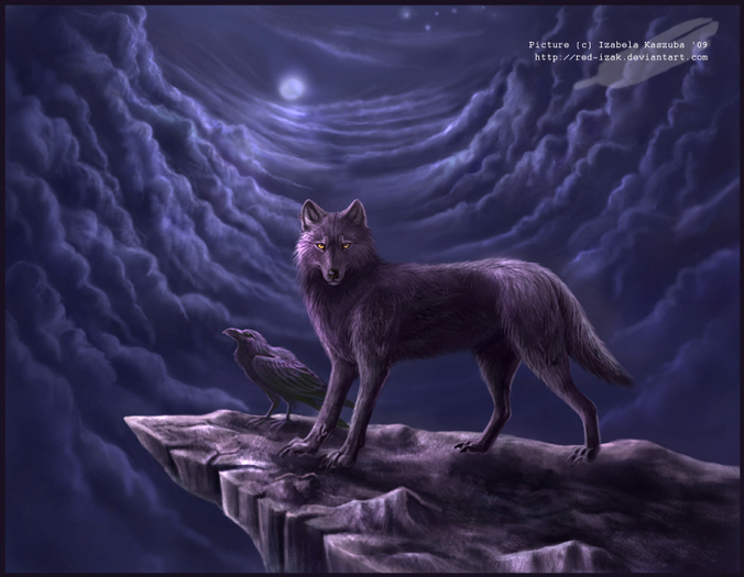 Wolf_practice_by_Red_IzaK - lupi
